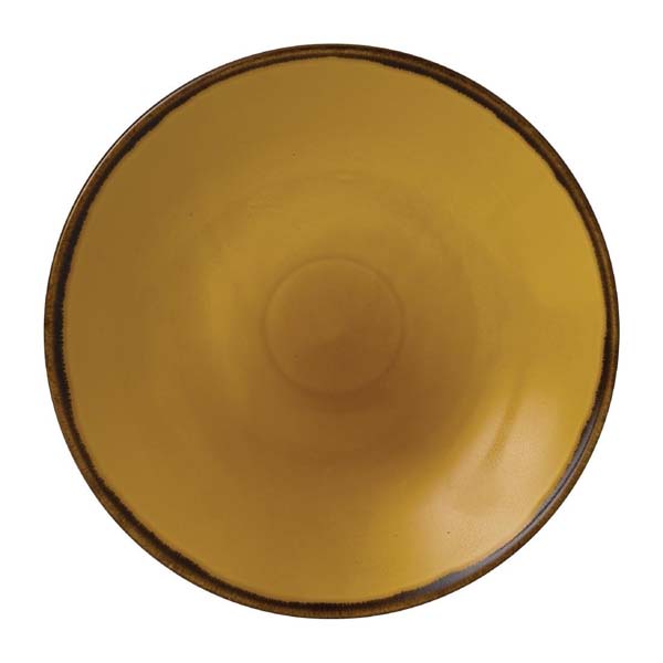 28.1cm Harvest Deep Coupe Bowl Mustard