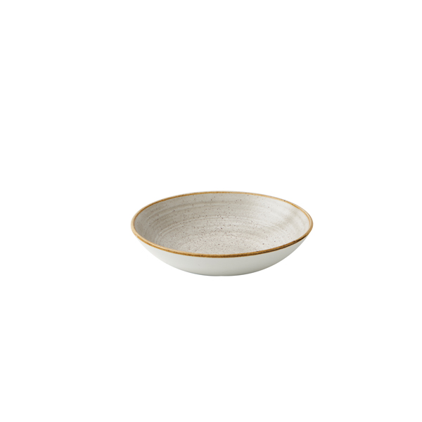 18.2cm Stonecast Raw Coupe Bowl Grey