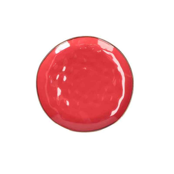 20cm Concerto Round Plate Coral Red