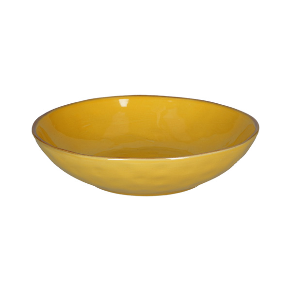 21cm Concerto Soup Plate Yellow