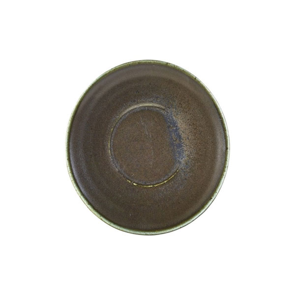 14.5cm Terra Porcelain Saucer Black