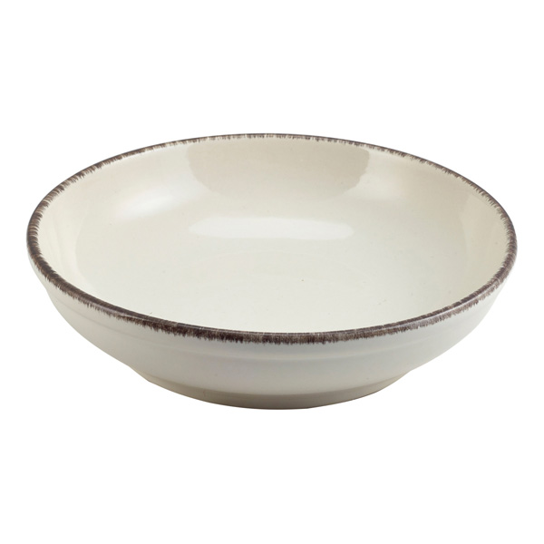 23x5cm Terra Stoneware Sereno Coupe Bowl