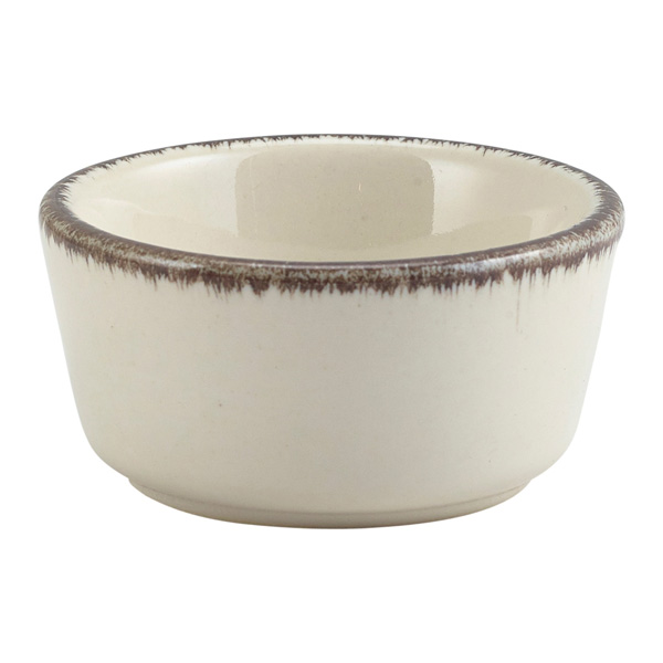 1.5oz Terra Stoneware Sereno Ramekin Grey