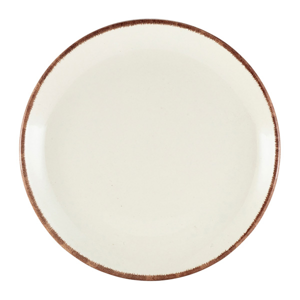 19cm Terra Stoneware Sereno Coupe Plate