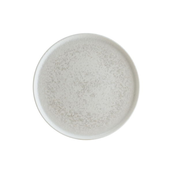 22cm Lunar Hygge Flat Plate White