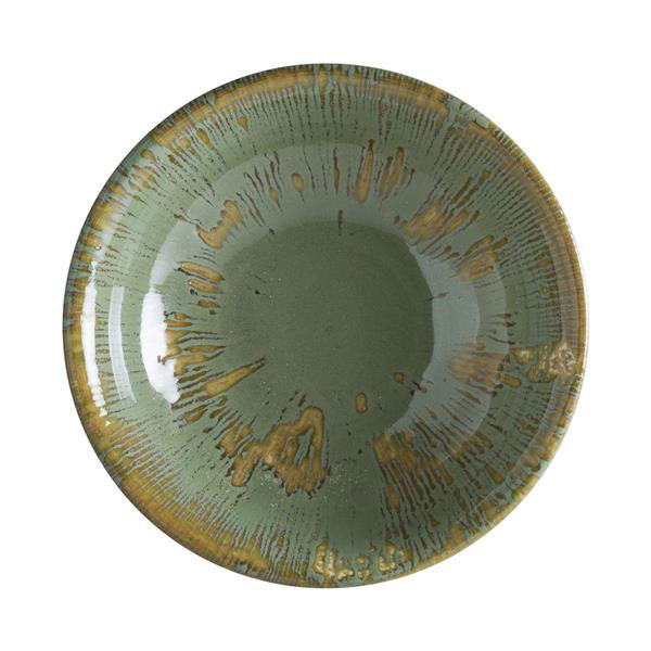 13cm Bonna Snell Gourmet Deep Plate Sage