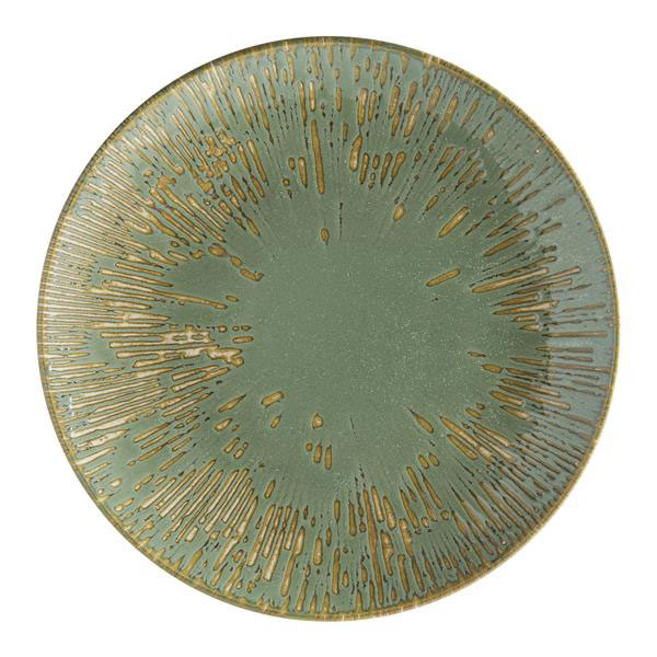 19cm Bonna Snell Gourmet Flat Plate Sage