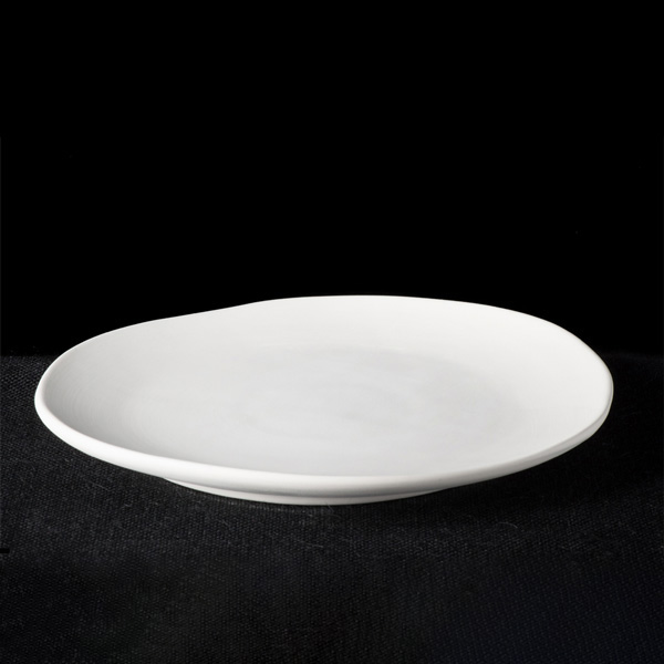 26cm Blue Murano Irregular Plate