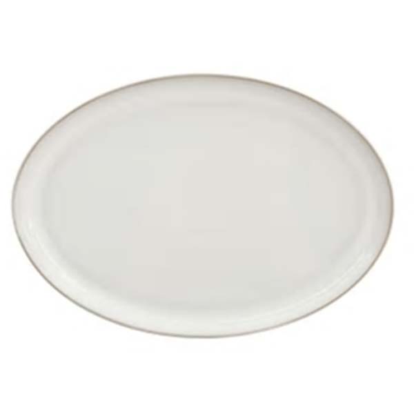 27x18.5cm Denby Oval Tray Natural Canvas