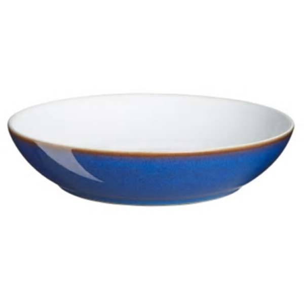 22cm Denby Pasta Bowl Imperial Blue