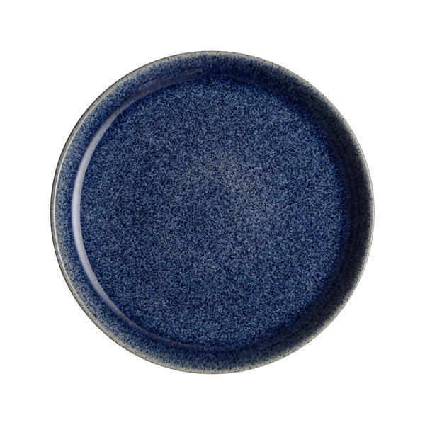 21cm Denby Studio Blue Coupe Plate Cobalt