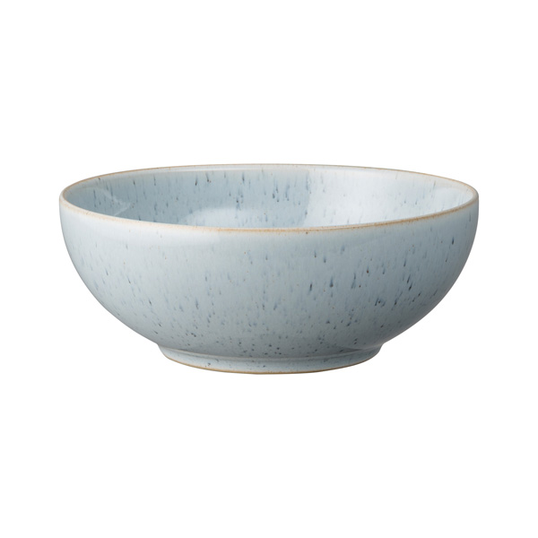 17cm Denby Studio Blue Cereal Bowl Pebble