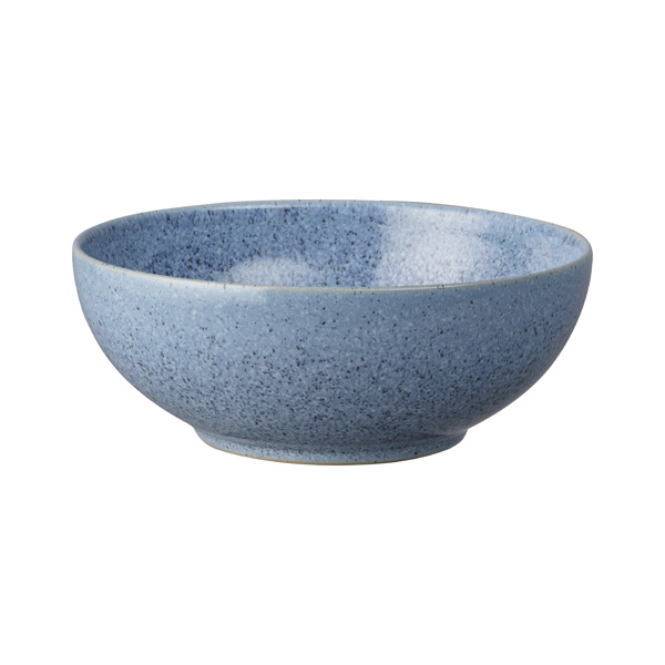 17cm Denby Studio Blue Cereal Bowl Flint