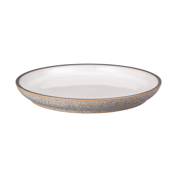 21cm Denby Studio Grey Coupe Plate White