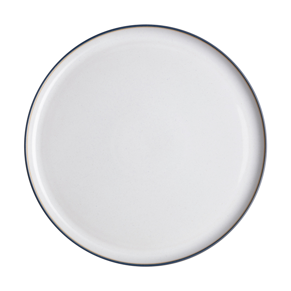 31cm Denby Studio Grey Round Platter White