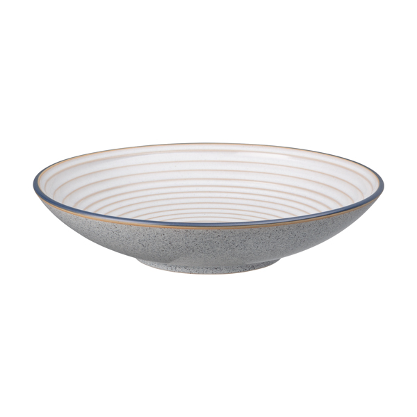 31cm Denby Studio Grey Ridged Bowl