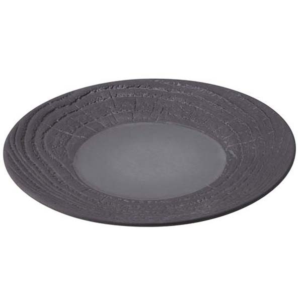 21.5cm Arborescence Flat Plate Liquorice