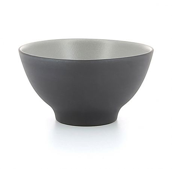 10.5oz Equinoxe Rice Bowl Pepper Grey