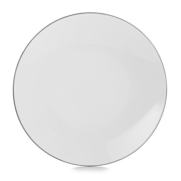 26cm Equinoxe Flat Plate Cumulus White