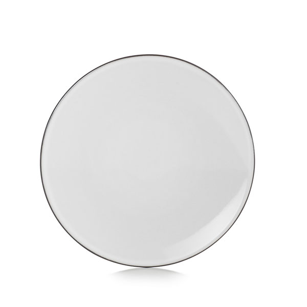 16cm Equinoxe Flat Plate Cumulus White