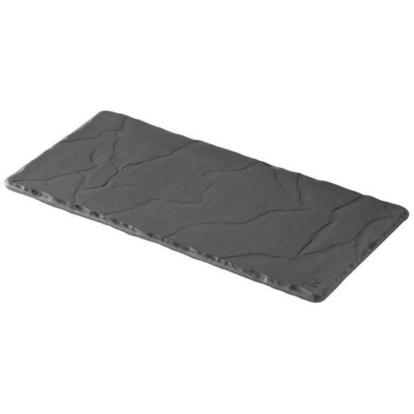 30x11cm Basalt Tray Black