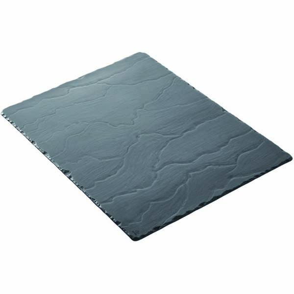 40x30cm Basalt Large Rectangular Tray