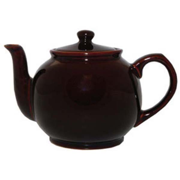 6 Cup Brights Teapot Brown