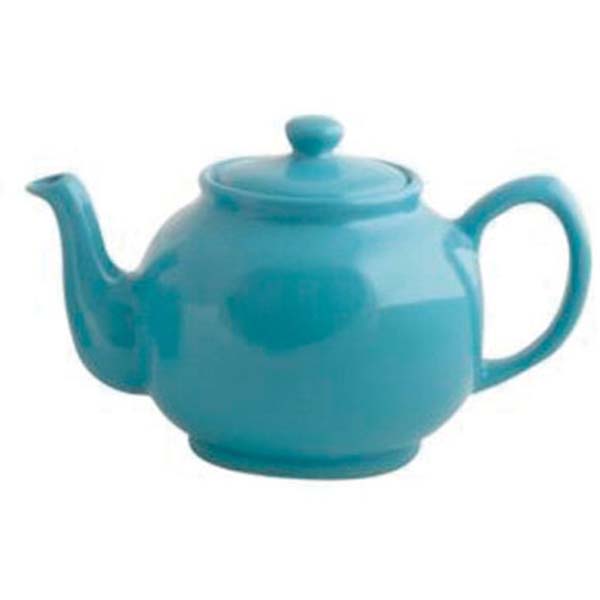 6 Cup Brights Teapot Blue