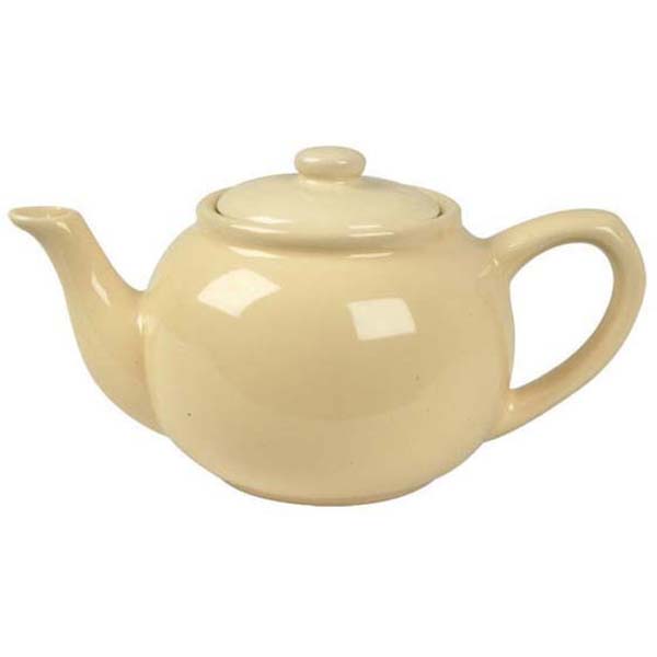 2 Cup Brights Teapot Cream