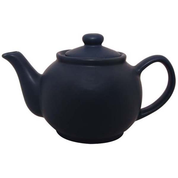 2 Cup Brights Teapot Black Matt