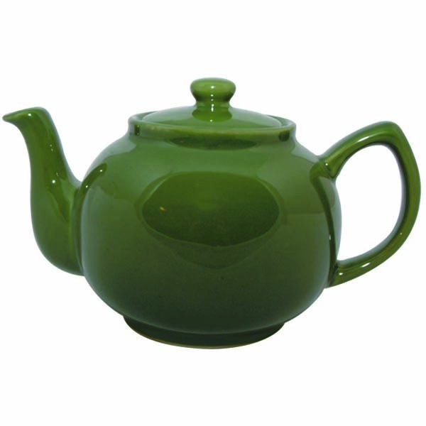 2 Cup Brights Teapot Olive Green