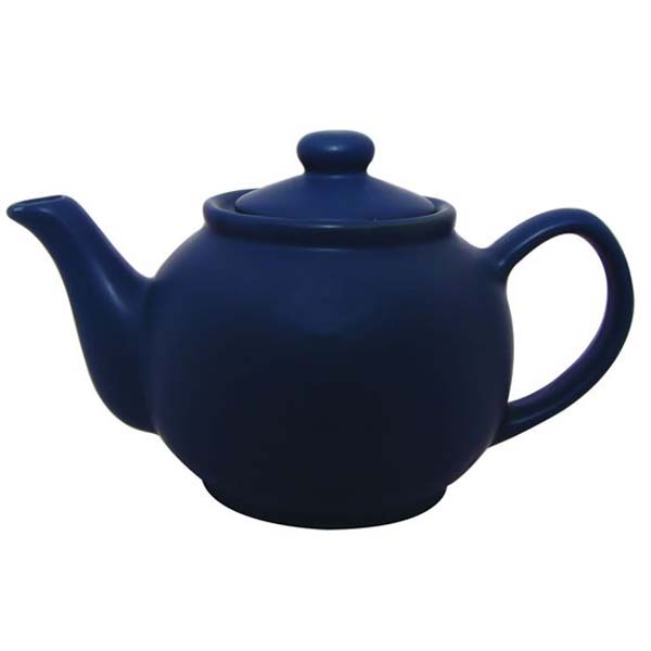 6 Cup Brights Teapot Navy Matt