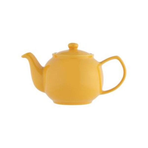 6 Cup Brights Teapot Mustard