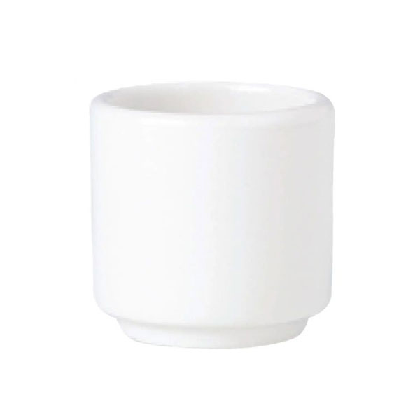 4.75cm Monaco Footless Egg Cup White