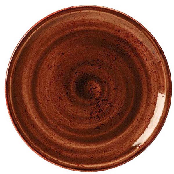 20.25cm Craft Coupe Plate Terracotta