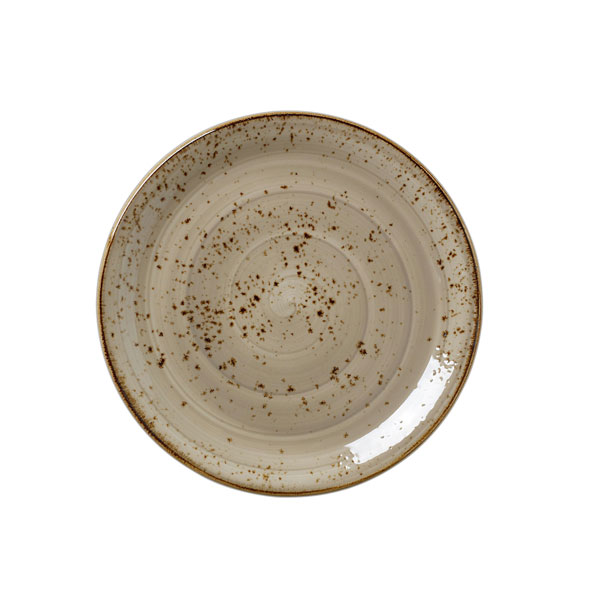 20.25cm Craft Coupe Plate Porcini