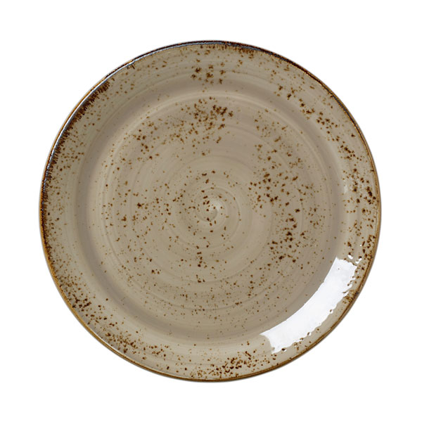 25.25cm Craft Coupe Plate Porcini