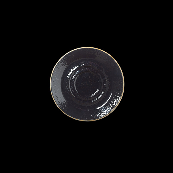 14.5cm Craft Double Well Saucer Liquorice