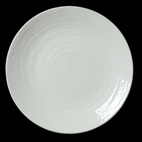 28.5cm Scape Coupe Plate White