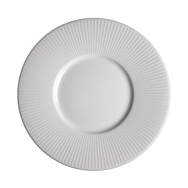 28.5cm Willow Gourmet Plate Medium Well