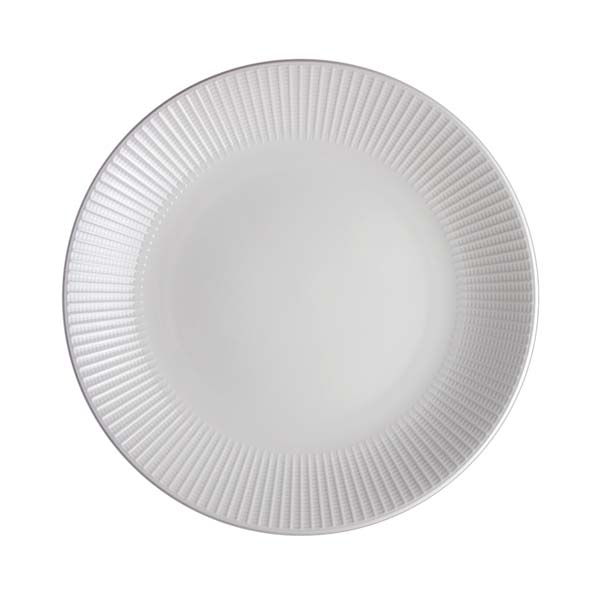 28cm Willow Gourmet Coupe Plate White