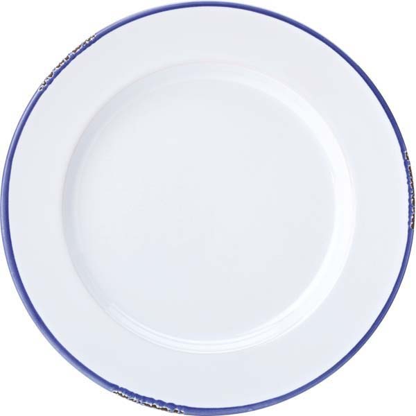 26cm Avebury Plate White/Blue