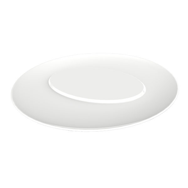 290mm Stella Cosmo Oval Mirror Flat Plate