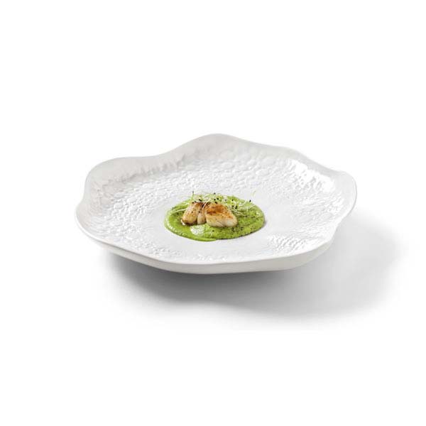 31cm Chefs Collection Coral Plate Glazed