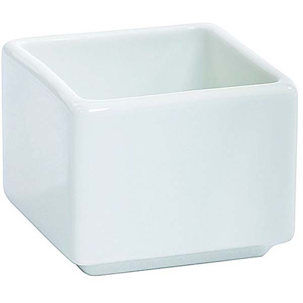 40mm Tapas & Sushi Cube Bowl White