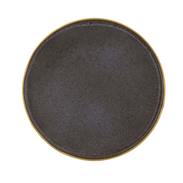 325mm Gold Stone Plate Bronze