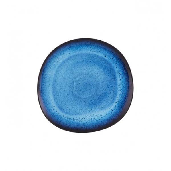 33cm Floral Scent Plate Blue