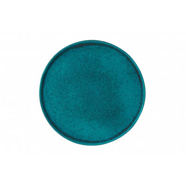 18cm Sauvage Round Platter Green