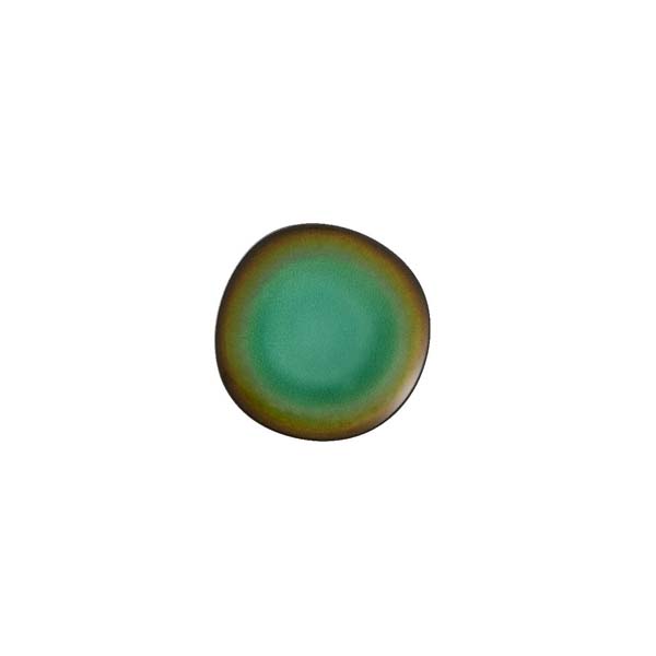 23cm Amazonia Plate Green