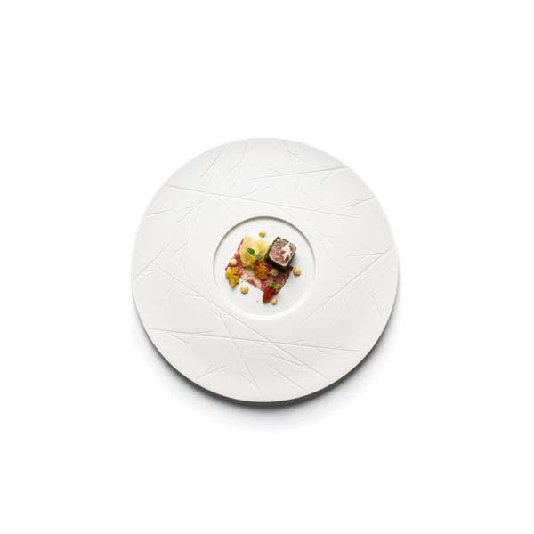 33cm Chefs Collection Natura Plate Biscuit